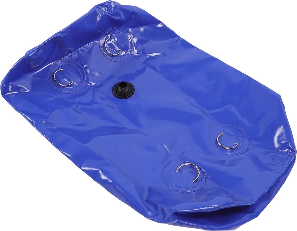 Bâche à eau 110L portable ultra résistante avec vanne de vidange