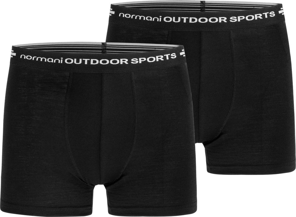 normani 2er Pack Herren Merino Boxershorts Unterhose