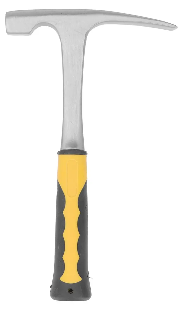 Marteau de géologue à pointe en acier carbone 32cm avec arceau