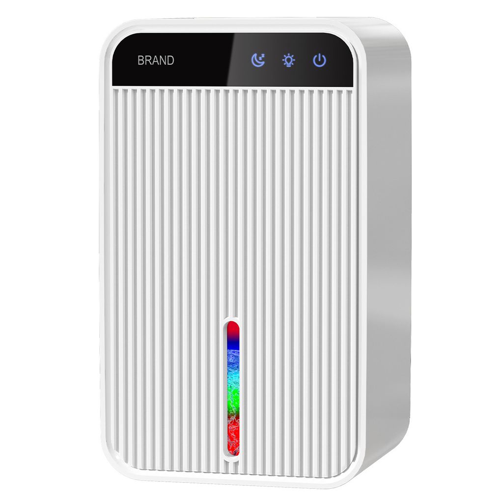 Tragbarer Luftentfeuchter, 23 W,1100 ml Tank, leiser Nachtmodus,30 dB,Raumentfeuchter mit Nachtlich,Schimmel- und Feuchtigkeitsschutz
