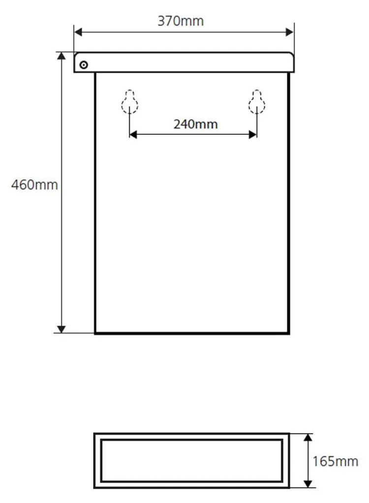 Corbeille 25L carrée robuste pour broyage intensif et tri de bureau
