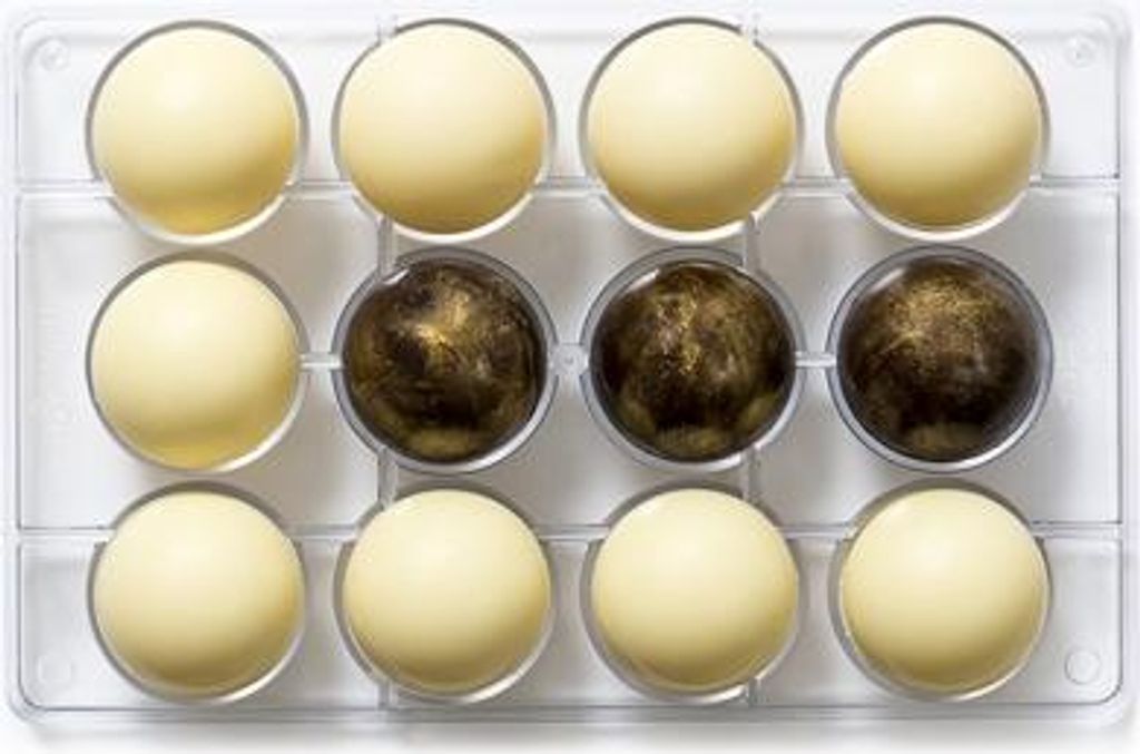 Professionelle Schokoladenform HALF-INCHocolate fi=5 cm Produktbild 