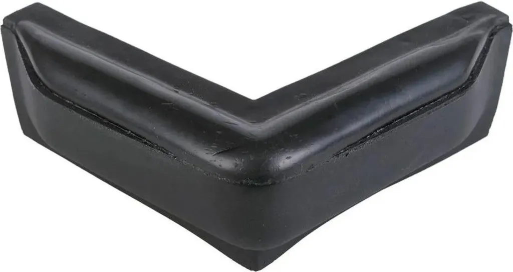 Défense de quai d'angle Talamex - Pare-battage fixe noir pour ponton