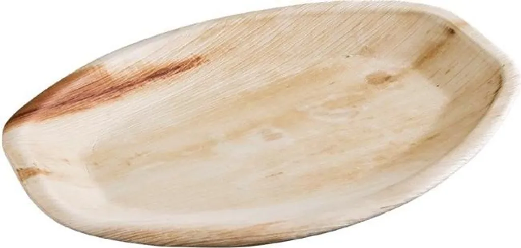 Assiettes de réception en palmier 360mm Fiesta pour traiteur et mariage