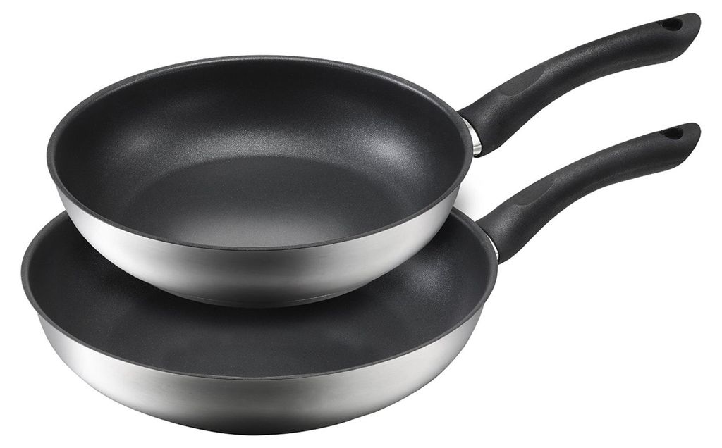 Kopf Pfannenset Alfons (Edelstahl, 2-teilig, beschichtet, Produktbild 