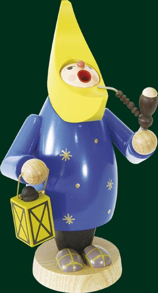 Räucherfigur Mond mit Laterne Höhe= 18cm NEU