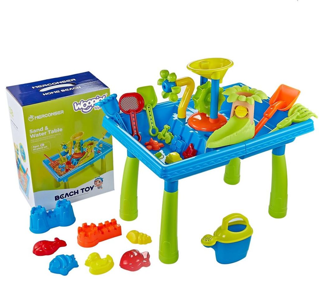 Woopie Water Table 2 In 1 Palm Sandbox 18 Stk.