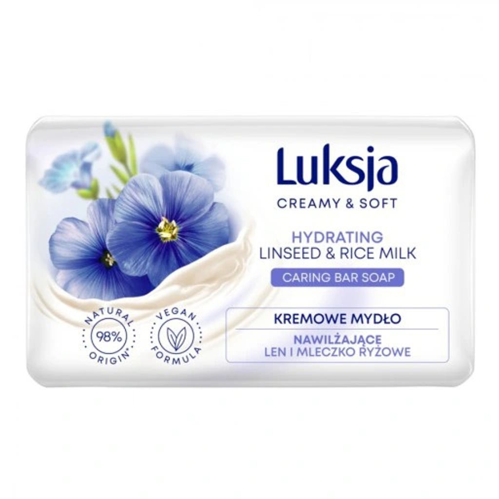 Luksja Mydło w kostce Care System Len 90 g