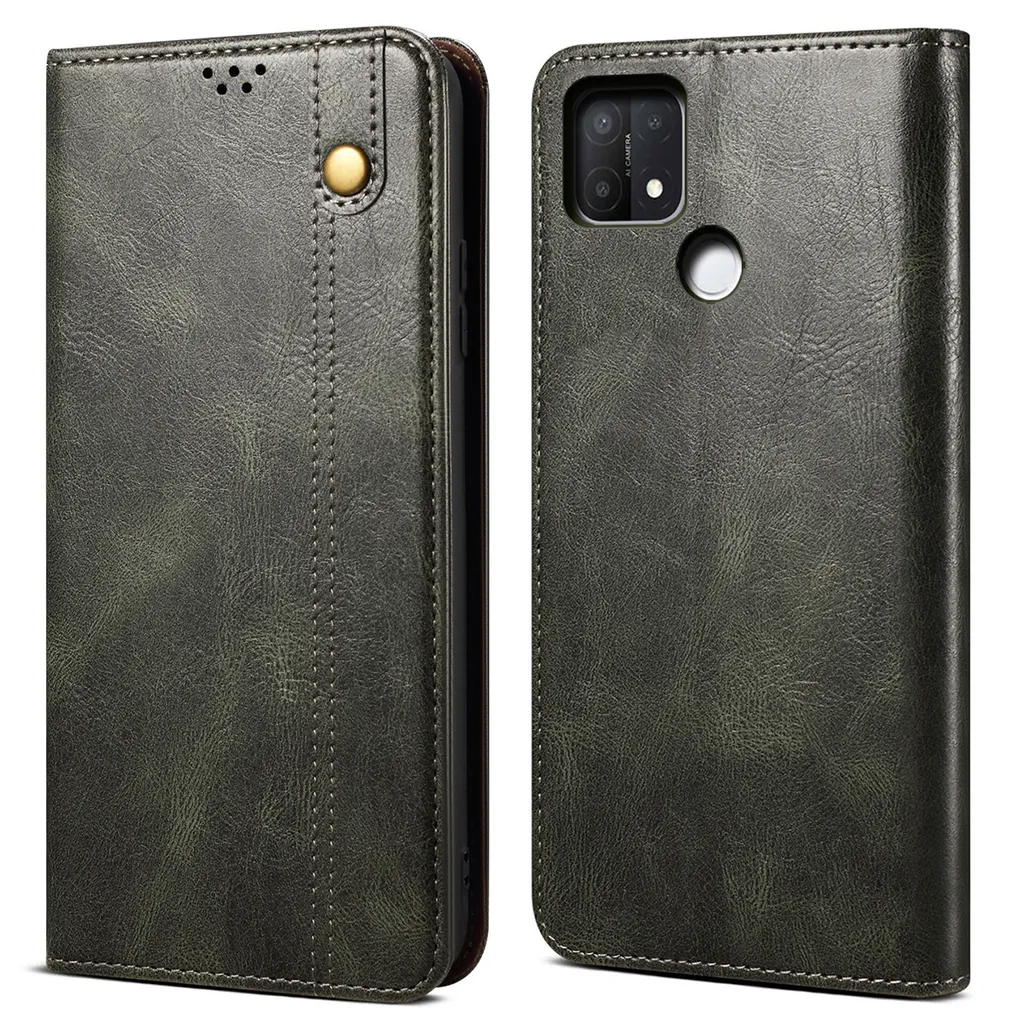 PEIYE Flip Cover per Oppo A79 5G, Custodia Libro in PU Pelle Portafoglio, Case Antiurto Soft con Porta Carte e Chiusura Magnetica, Funzione Stand, (Blu