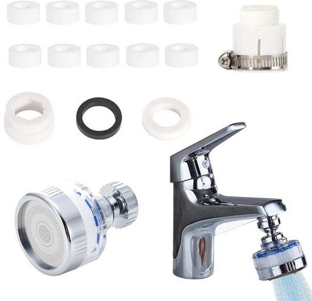 Wasserfilter mit 10 Filterelementen für gesundes Trinkwasser