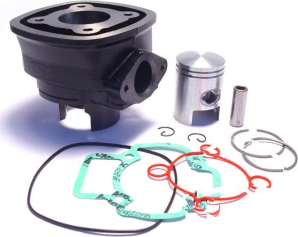 Haut Moteur 50cc Fonte pour Piaggio Zip H2O et Derbi GP1 Open Power LC