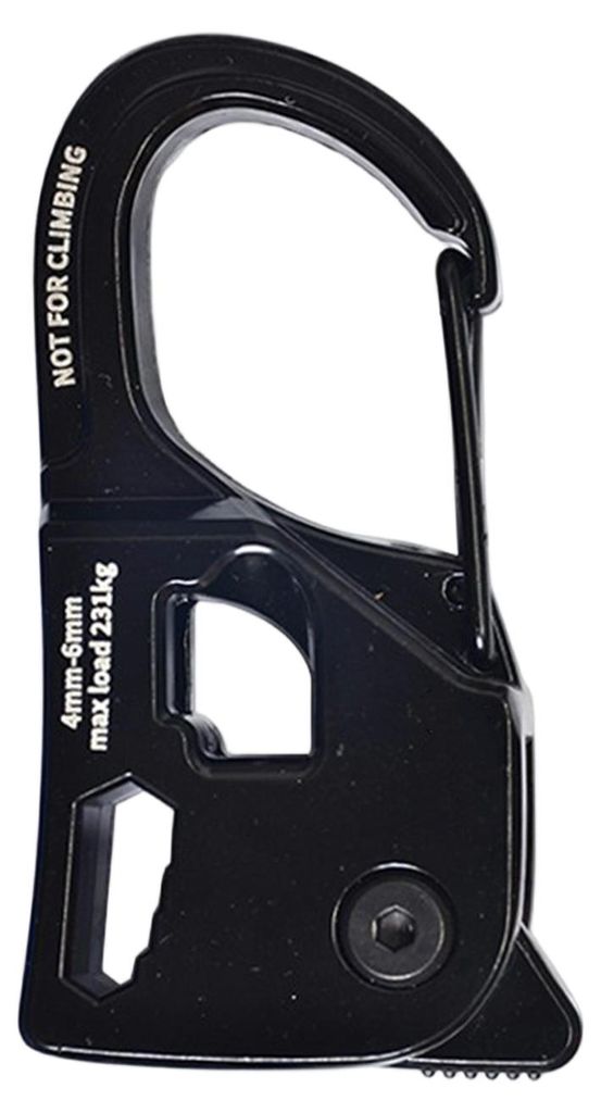 1/2 Stück selbstsichernder Seilspanner aus robuster Aluminiumlegierung für Outdoor-Aktivitäten wie Rucksackreisen, Wandern, Bootfahren und Campi...