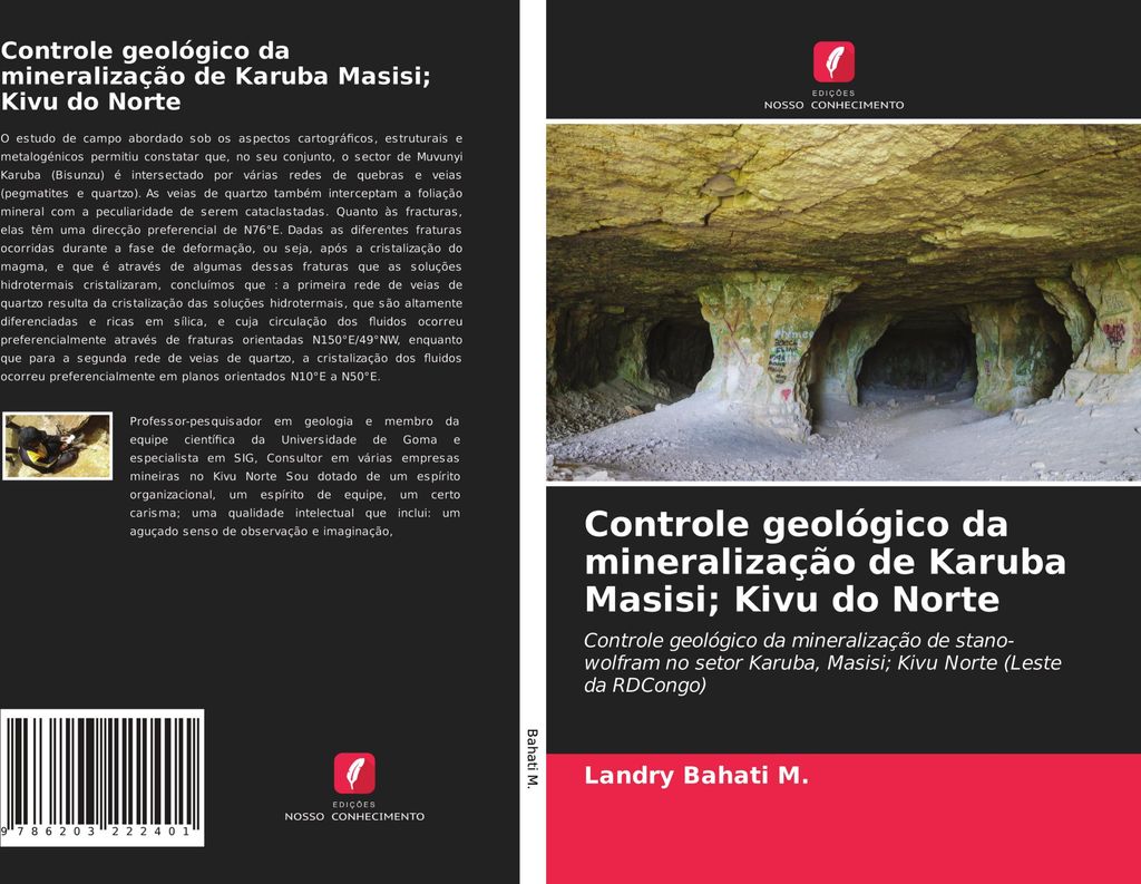 Controle geológico da mineralização de Karuba Masisi; Kivu do Norte