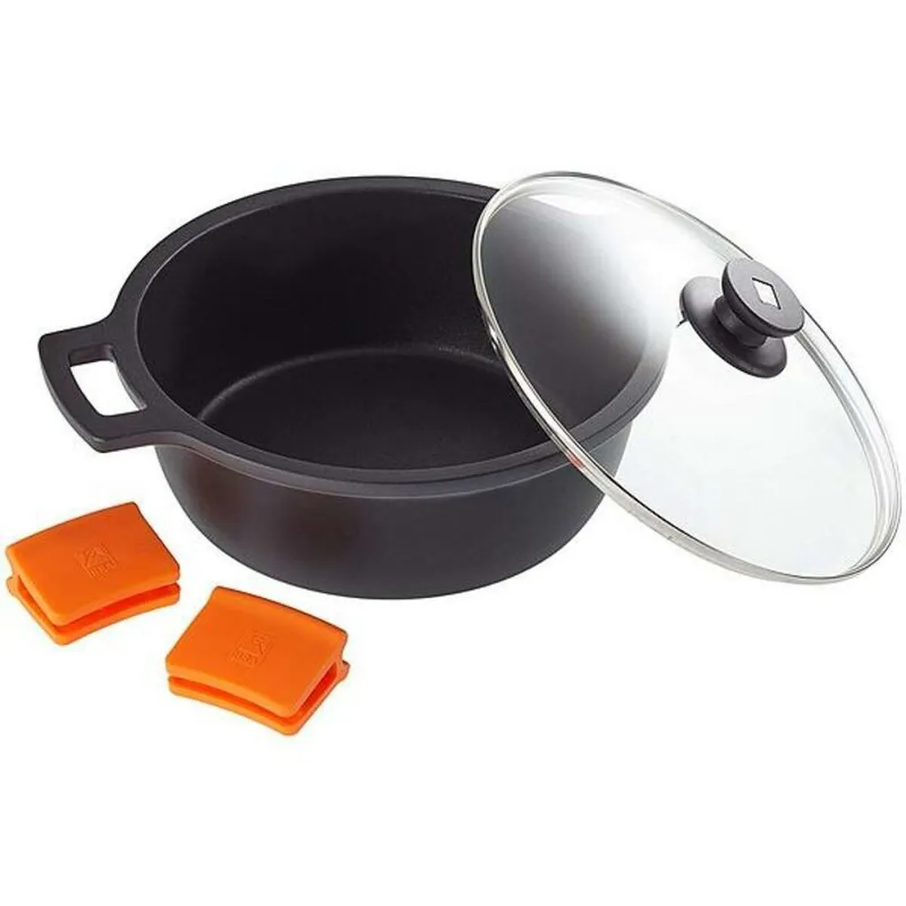BRA Efficient Casseruola Alta Alluminio Nero 5,7L - Design e Qualità - 4
