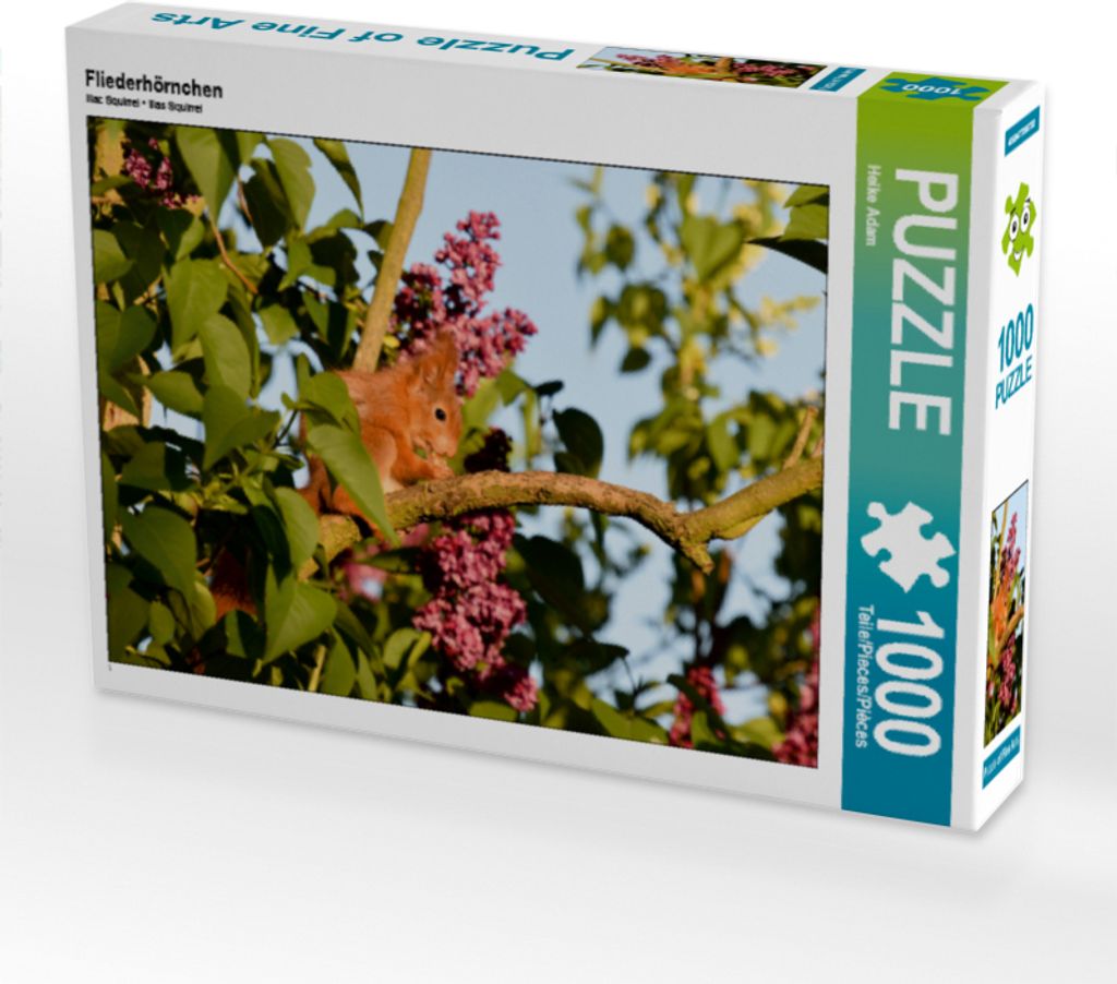 CALVENDO Puzzle Fliederhörnchen | 1000 Teile Lege-Größe 64x48cm Foto-Puzzle für glückliche Stunden