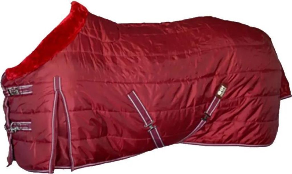 Hispano Hipica Vera 300g Stalldecke Rot 145-195 cm Rot 145-195 cm