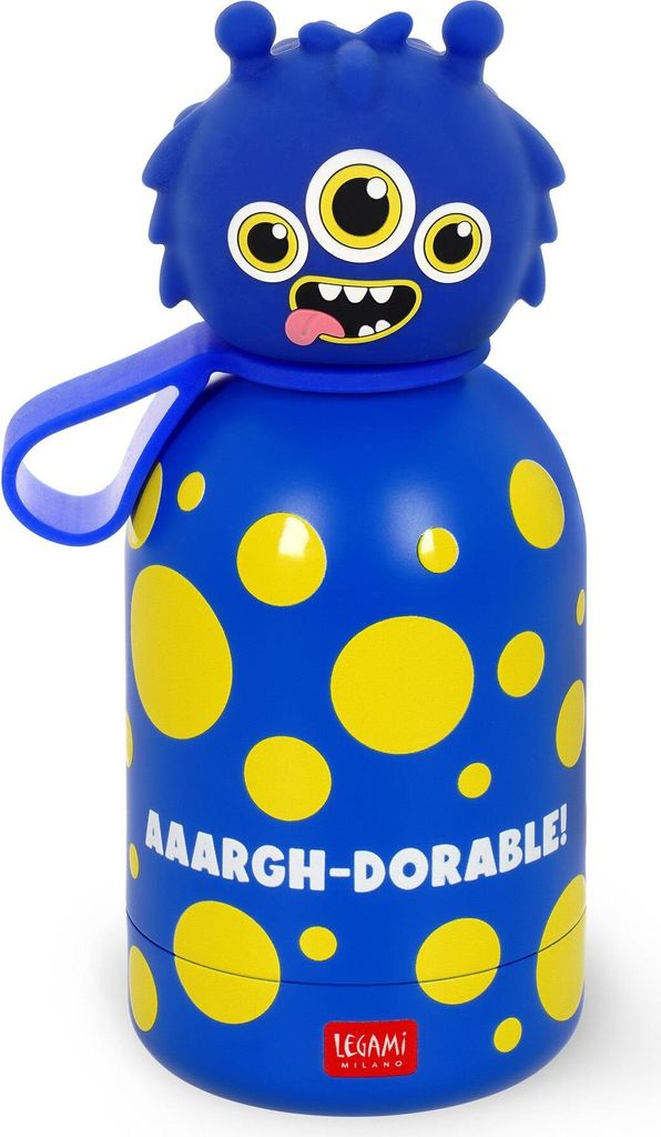 Legami Trinkflasche Monster Edelstahl 310 ml Produktbild 