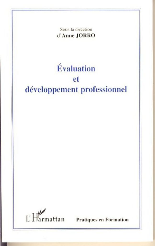 Evaluation et développement professionnel