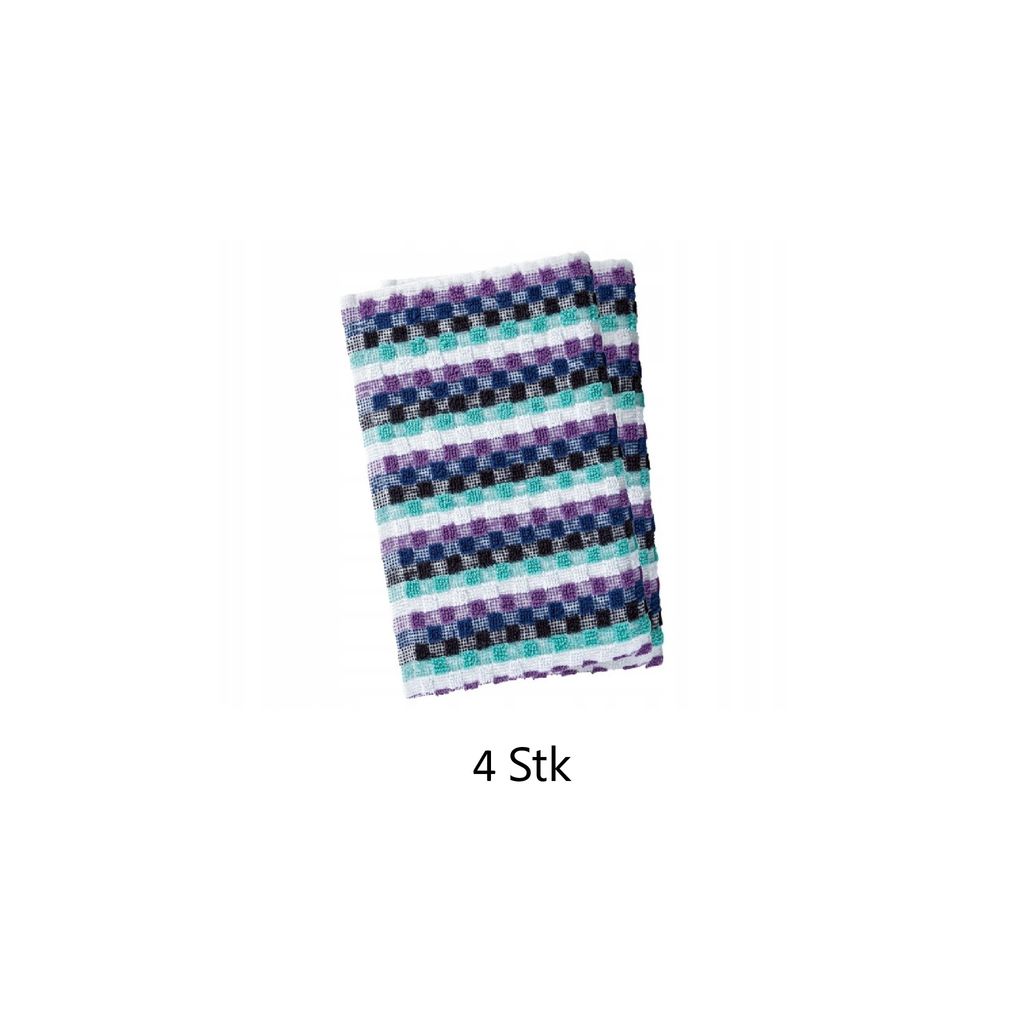 Livarno home Grubentuch-Set, 4-er Pack, 50x70cm Produktbild 