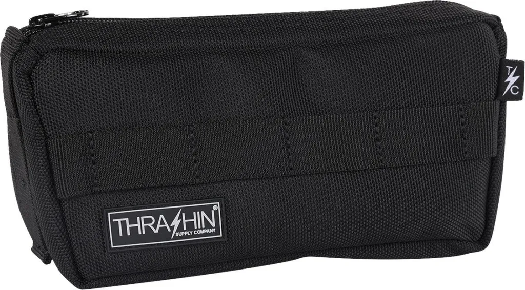 Sac Utility Noir Multi-poches - Sacoche Tactique avec Bandoulière Réglable