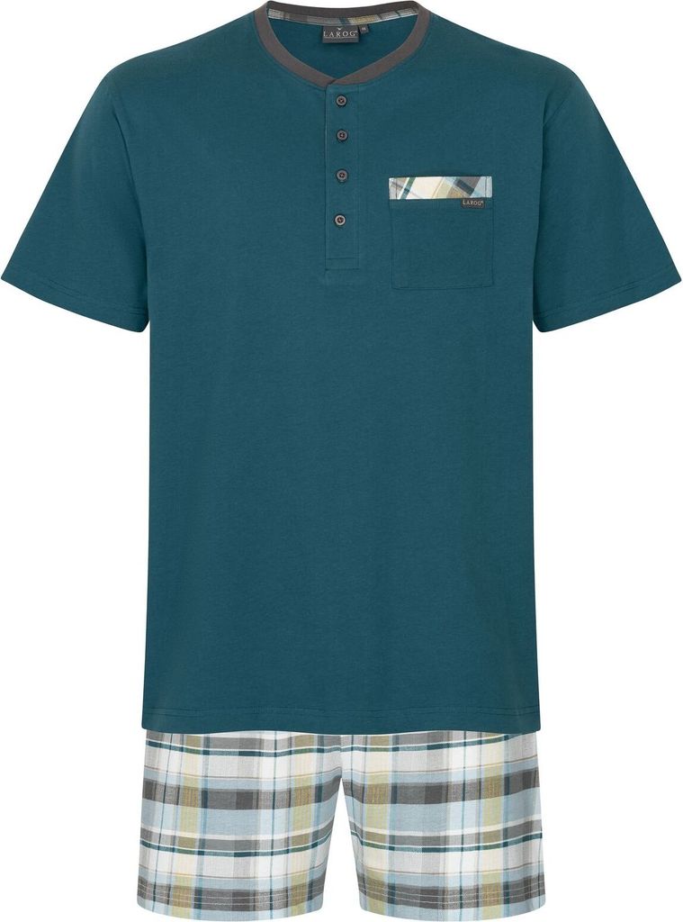Schlafanzug - Pyjama - Shorty - Short Set - Nachtwäsche STANDARD 100 und BCI ausgezeichnet für Herren