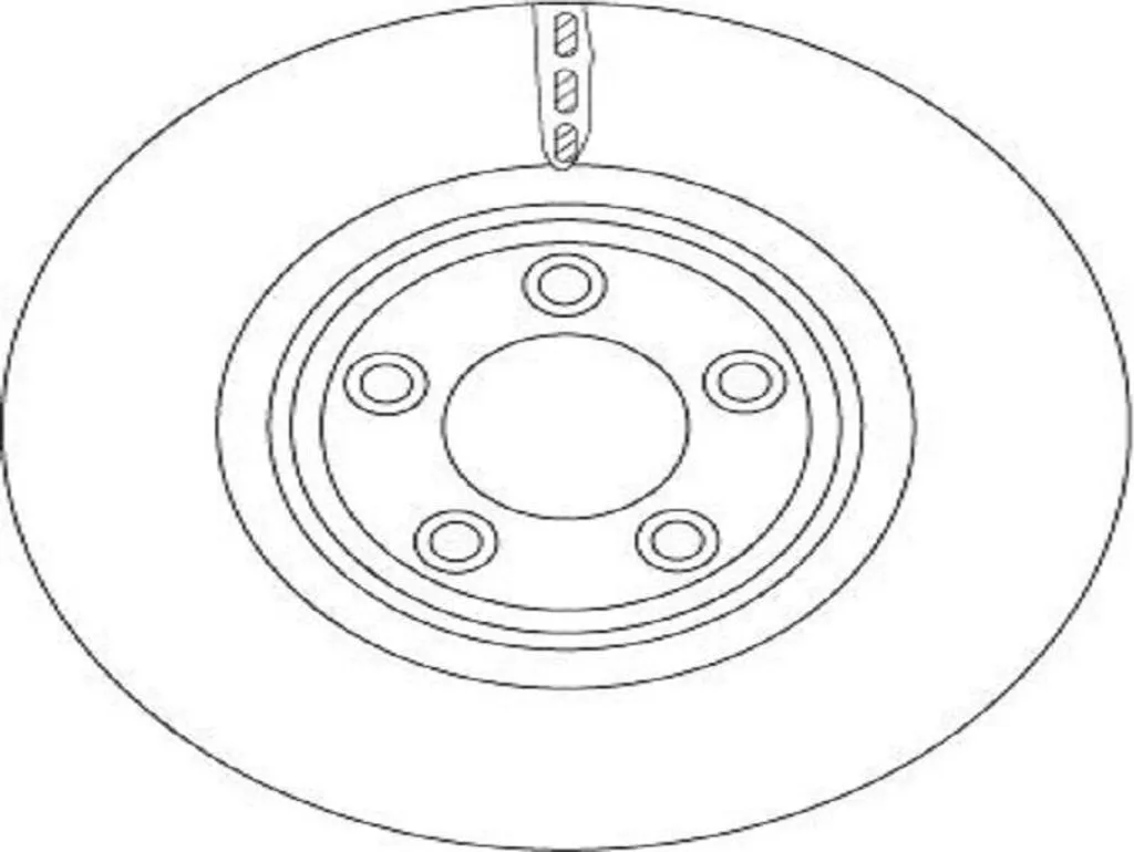 2x Disques de Frein TRW DF6223S pour Jaguar XF XJ 326mm Haute Qualité