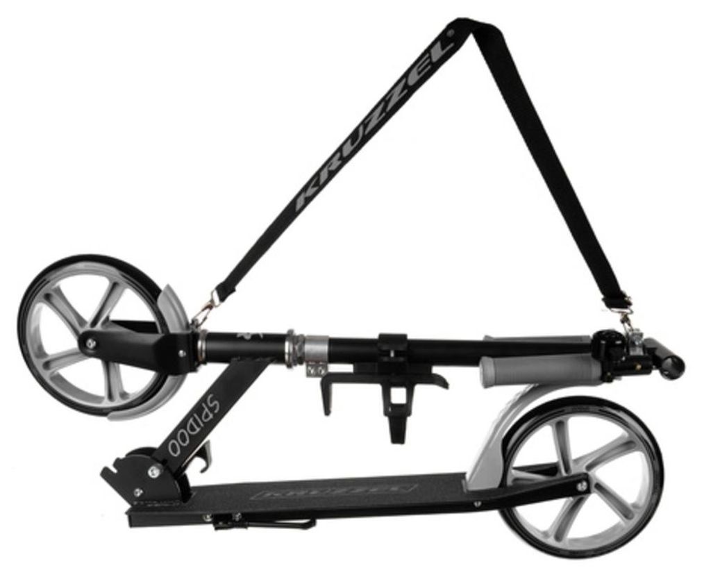 Kruzzel 25629 Opvouwbare step Spidoo, grijs Productafbeelding 
