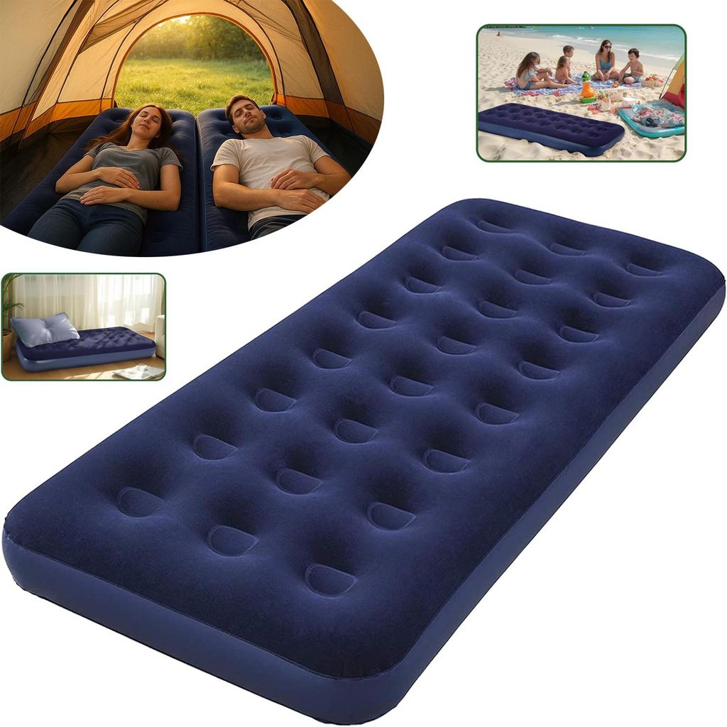 Luftbett Luftmatratze Gästebett Besuchermatratze für 1 Produktbild 