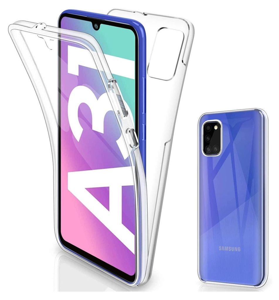 Full Cover Für Samsung Galaxy A31 Silikon 6,4" TPU 360° Produktbild 