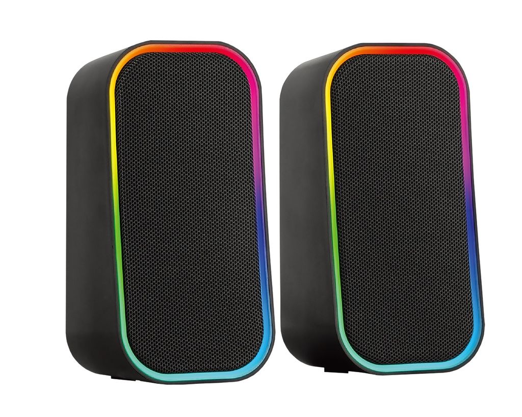 Speedlink Gaming Lautsprecher TOKEN RGB. Stereo. schwarz Produktbild 