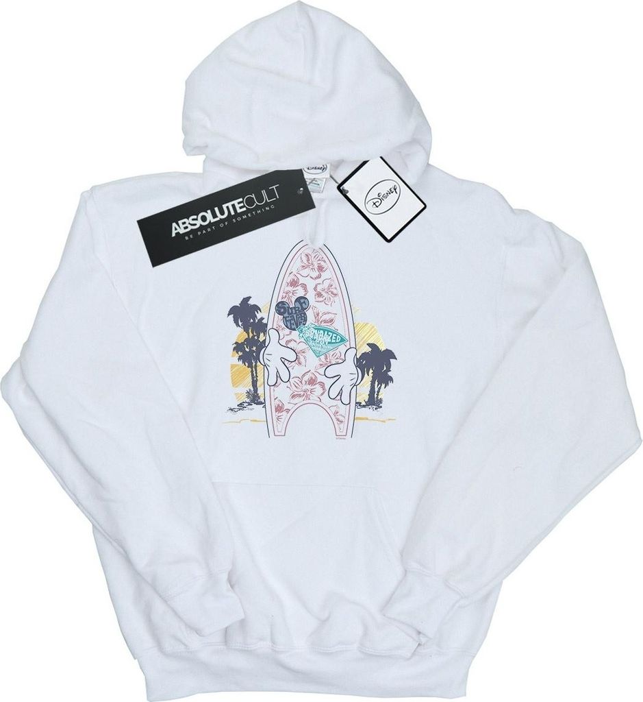 Disney - "Surf Fever" Kapuzenpullover für Herren BI15567 (5XL) (Weiß)