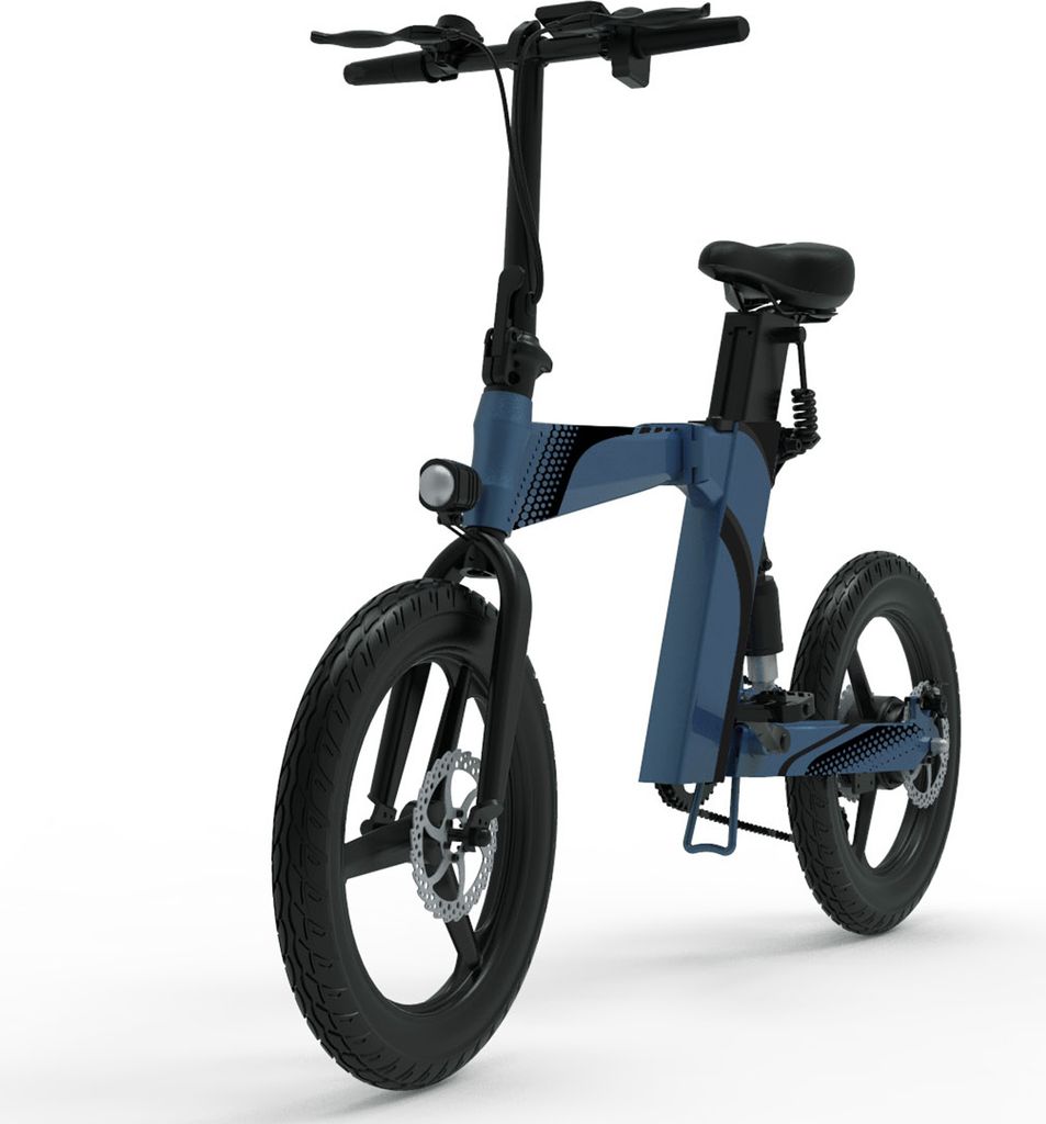 E-Bike Klappräder Blau 20 Zoll Elektrofahrrad mit 36V/8Ah Produktbild