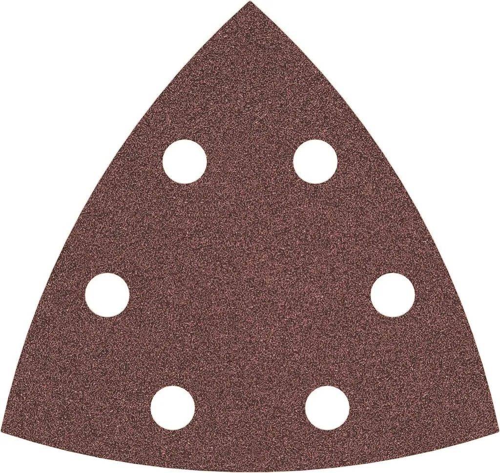 Offerta 5 Fogli Bosch PRO F460 93x93 G80 - Carta Abrasiva per Multitool