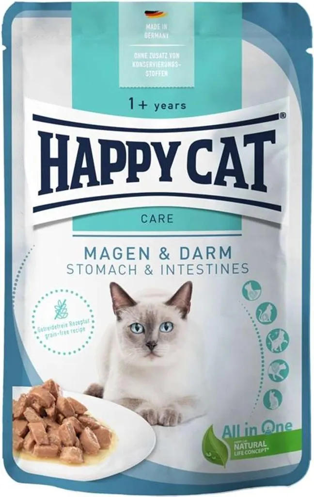 Happy Cat Care Magen & Darm 85g x 20 Alimentation Digestion Facile Chat