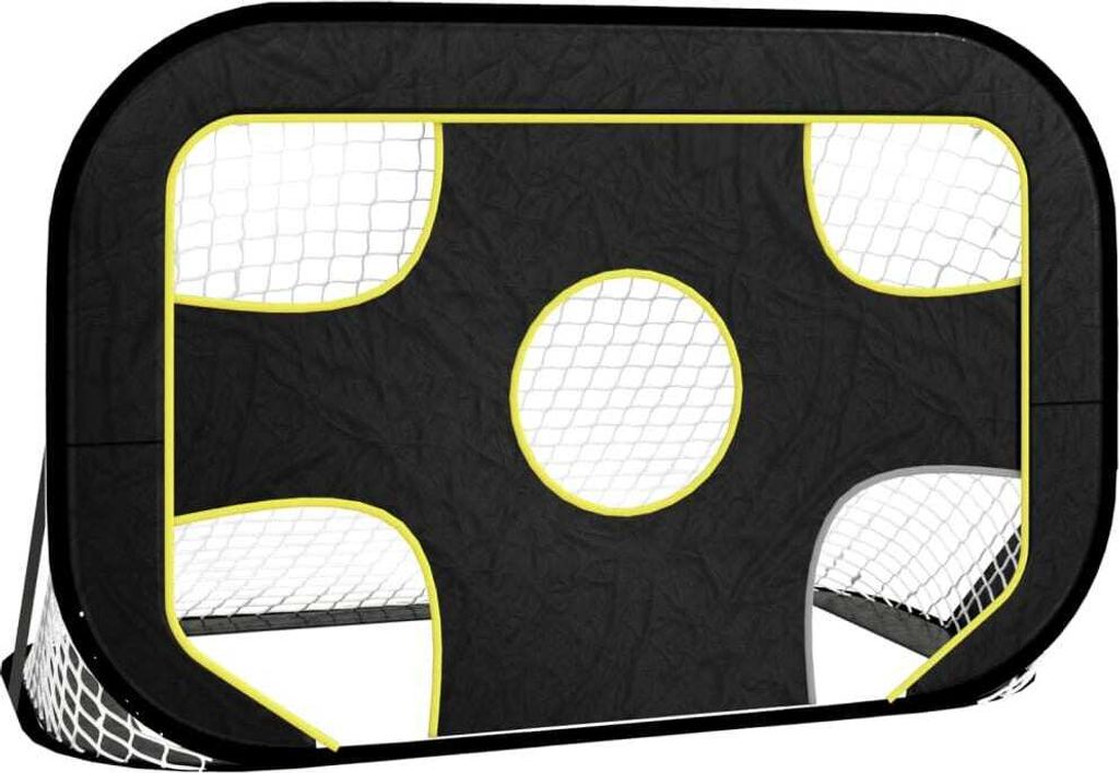 vidaXL But de football avec paroi de but 120x80x80 cm Image du produit 