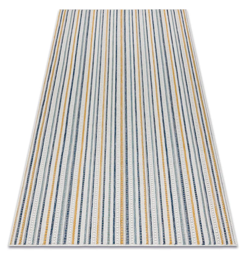 Tapis de salon 160x220 SISAL COOPER facile d'entretien Stripes Etno