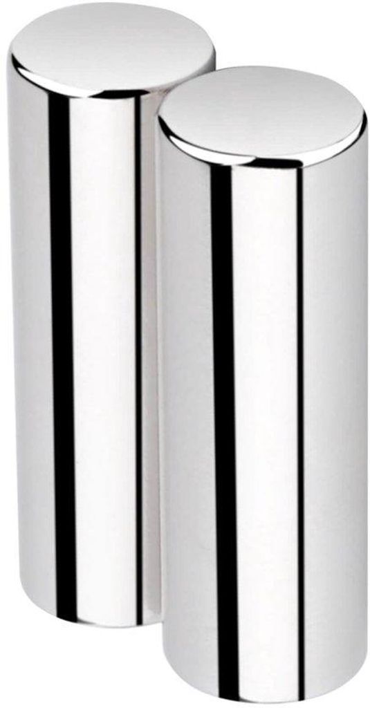 Neodymium-Magnet groß, 10 mm x 30 mm, starke Magnete, extra starke silberne Neodymium-Magnete, starke Magnete für Magnethalter, Whiteboards, Werk...