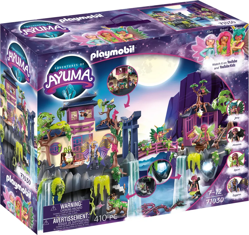 Académie des fées PLAYMOBIL 71030 en plastique recyclé durable