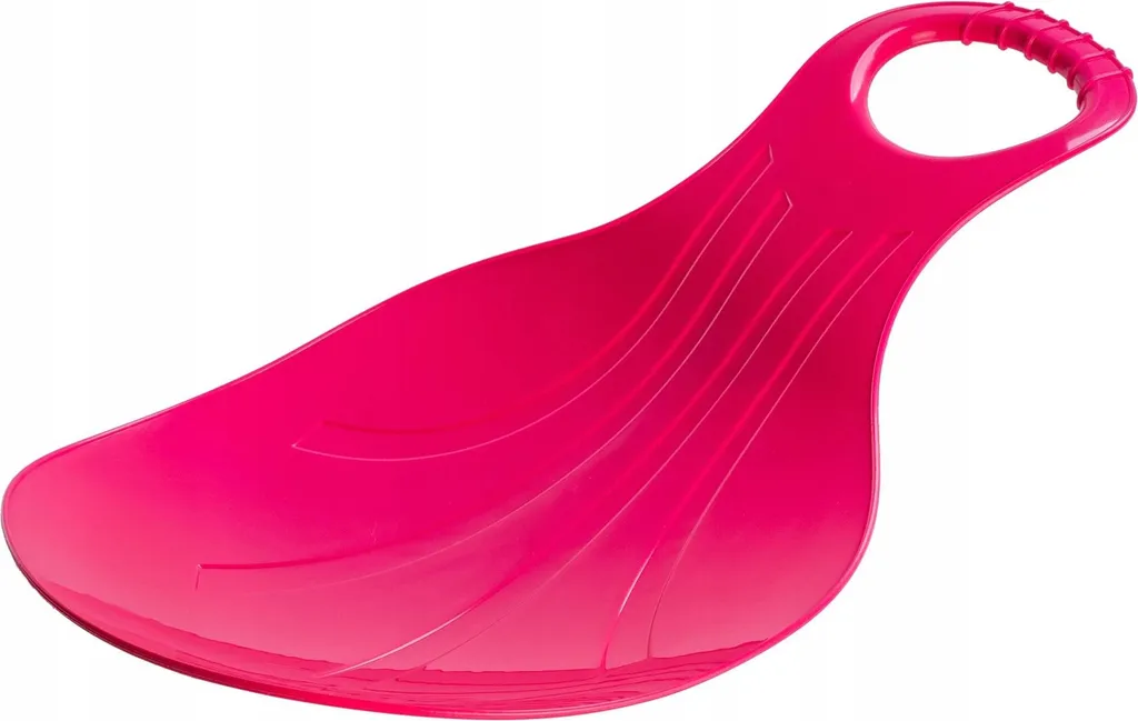 Luge pour enfants rose résistante au gel - Glisse sécurisée et facile