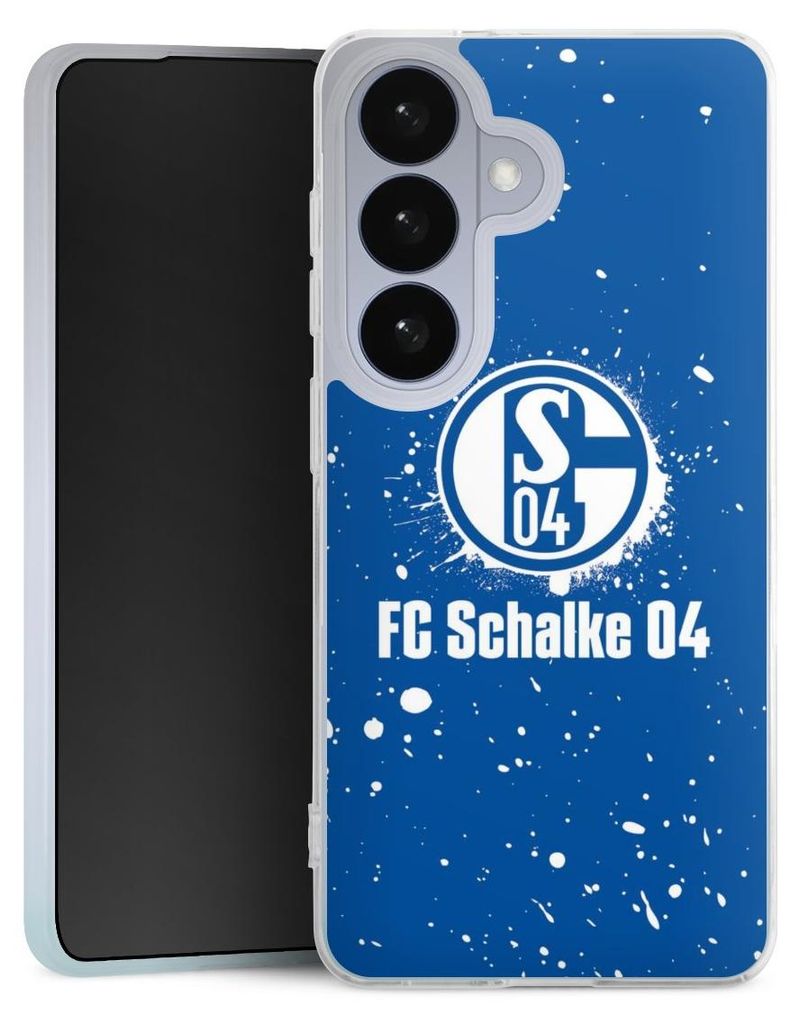 DeinDesign Slim Hülle für Samsung Galaxy S26 Silikon Case Ultra Dünn Handyhülle FC Schalke 04 Logo S04