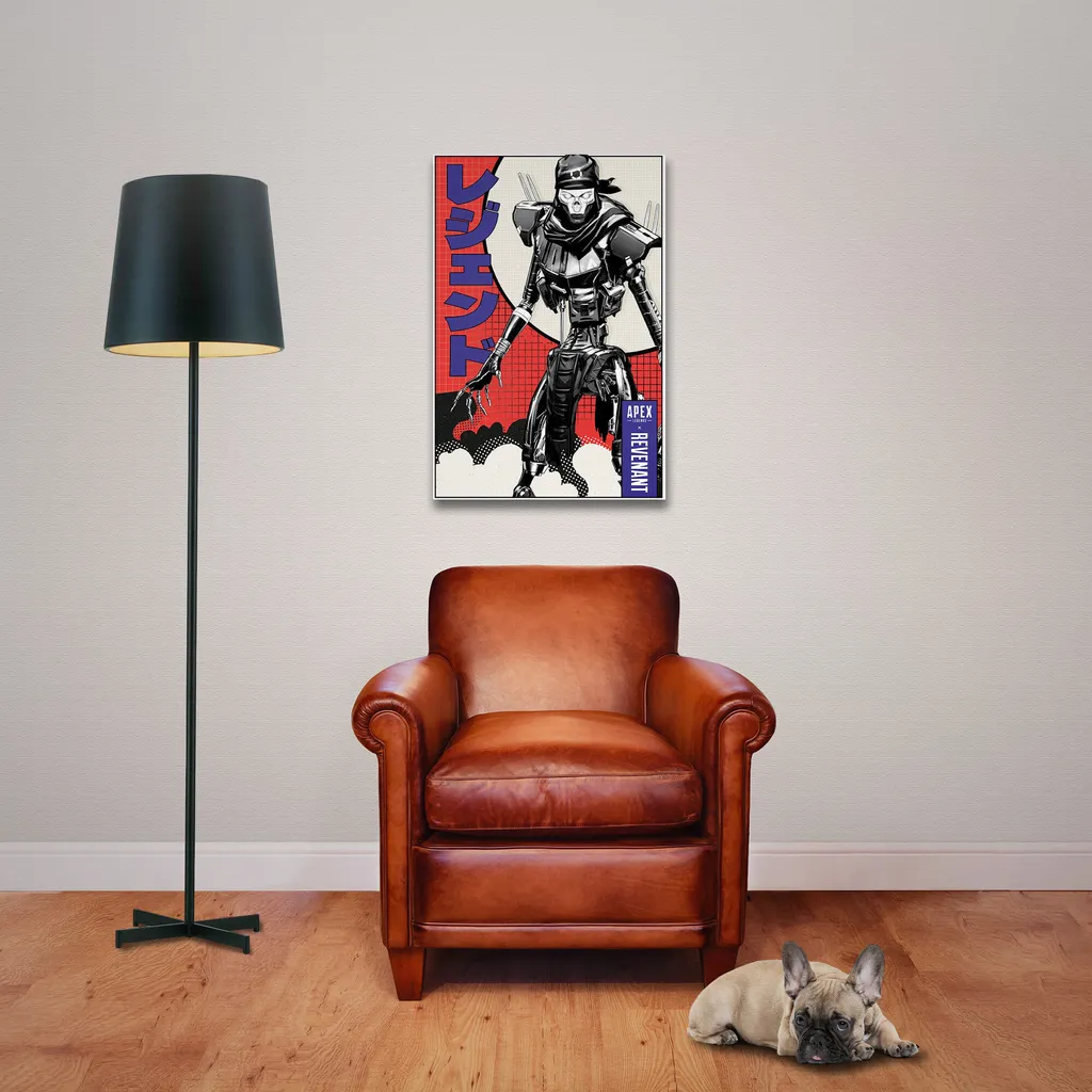 Poster Originale Apex Legends Revenant Manga 61x91.5 + Aste Alluminio