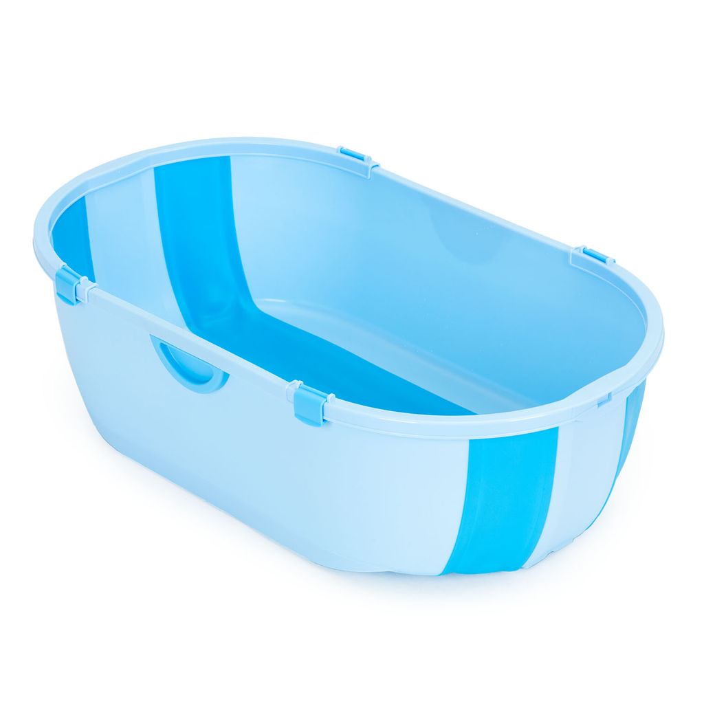ECOTOYS Skládací vana, modrá Obrázek produktu 
