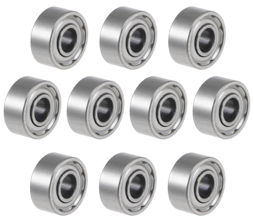 10 Stš¹ck Kugellager Rillenkugellager 682XZZ 2,5mm Innendurchm 6mm Au?endurchm 2,6mm Bohrung Doppelt Geschirmt Chromstahl Z2 fš¹r Skateboard 3D...