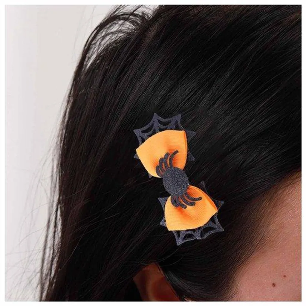 Pince cheveux araignée Halloween Dervivea pour fixer votre coiffure de fête