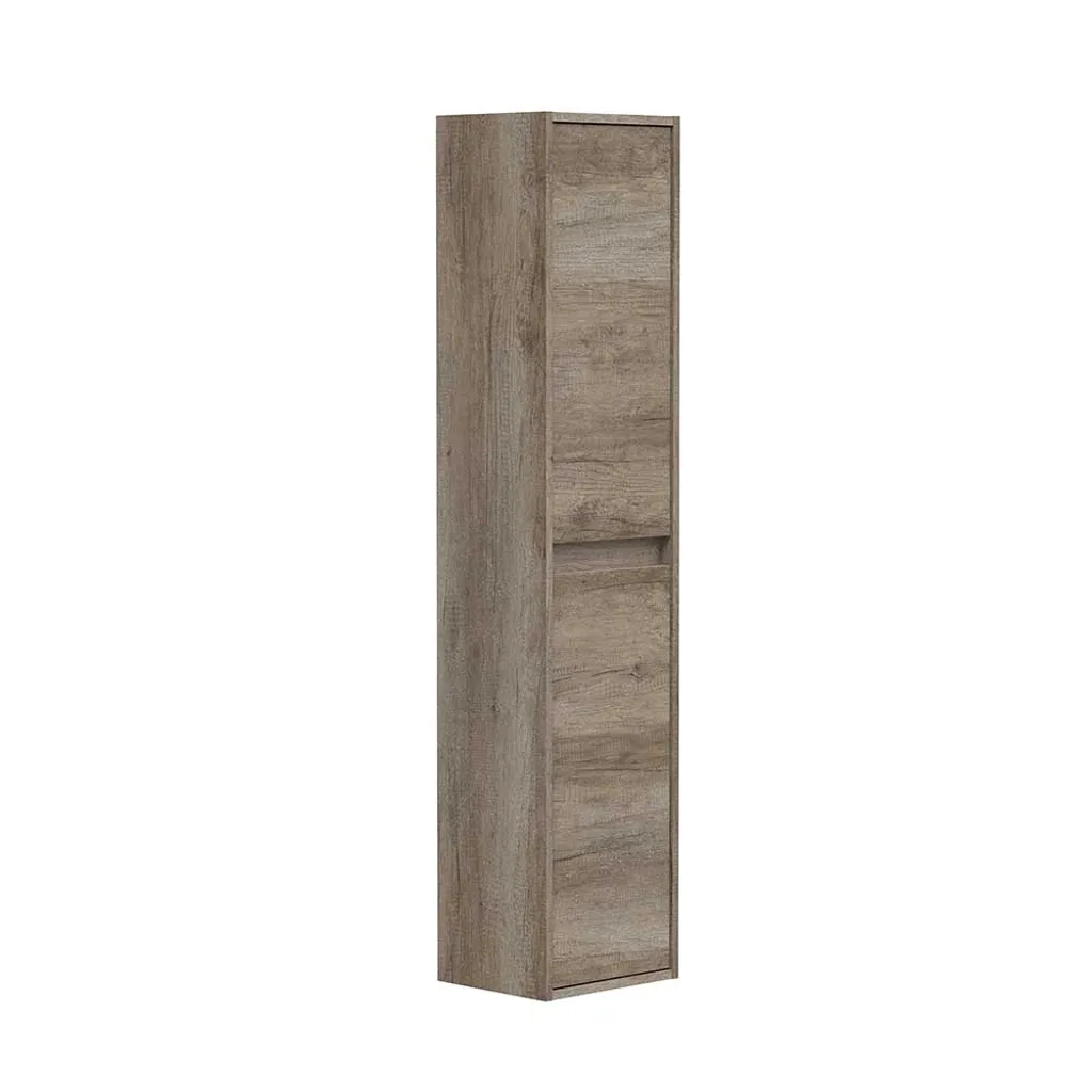 Meuble haut de salle de bain DAKOTA Nordik - Colonne 30x140x26 cm