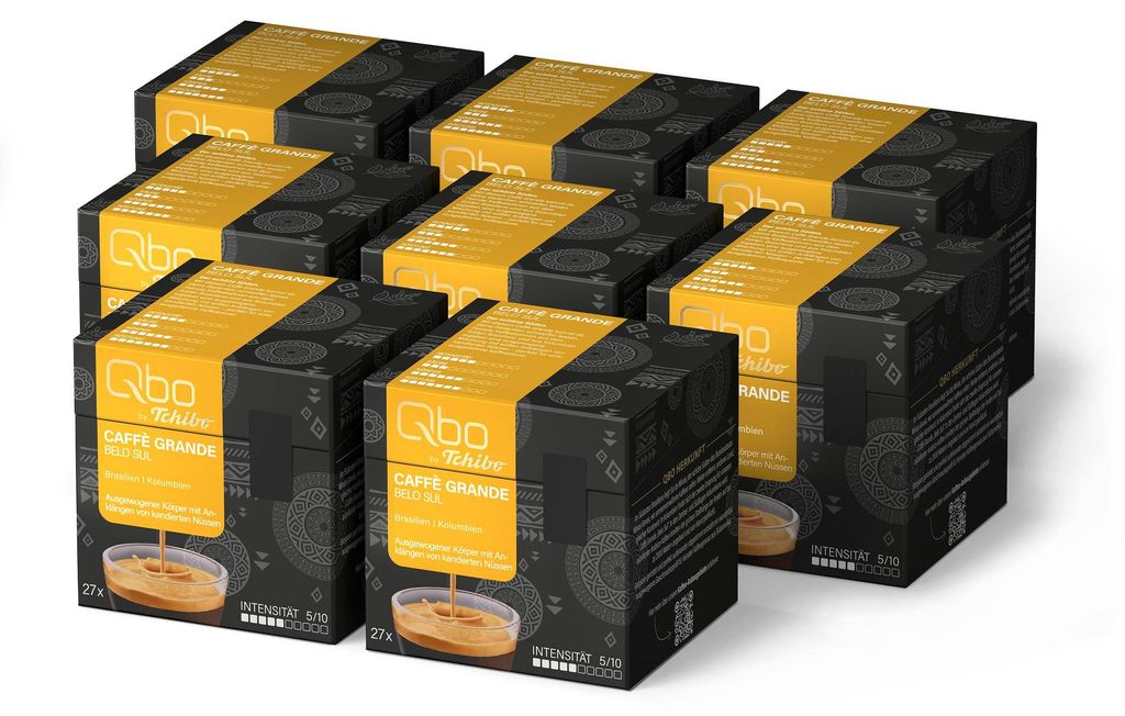 Tchibo Qbo Caffè Grande Belo Sul Premium Kaffeekapseln, 216 Produktbild 