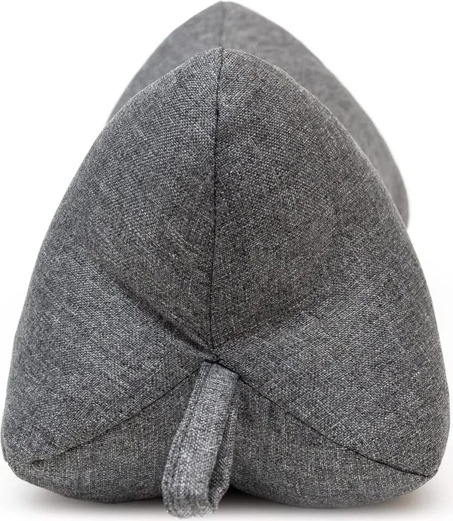 Cuscino Cervicale Osso Grigio: Supporto Premium per Letto e Divano - 2