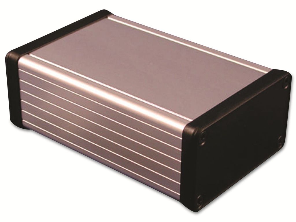Hammond Electronics 1455K1202 - Profilgehäuse 1455 K 120 x 78 43 mm silber