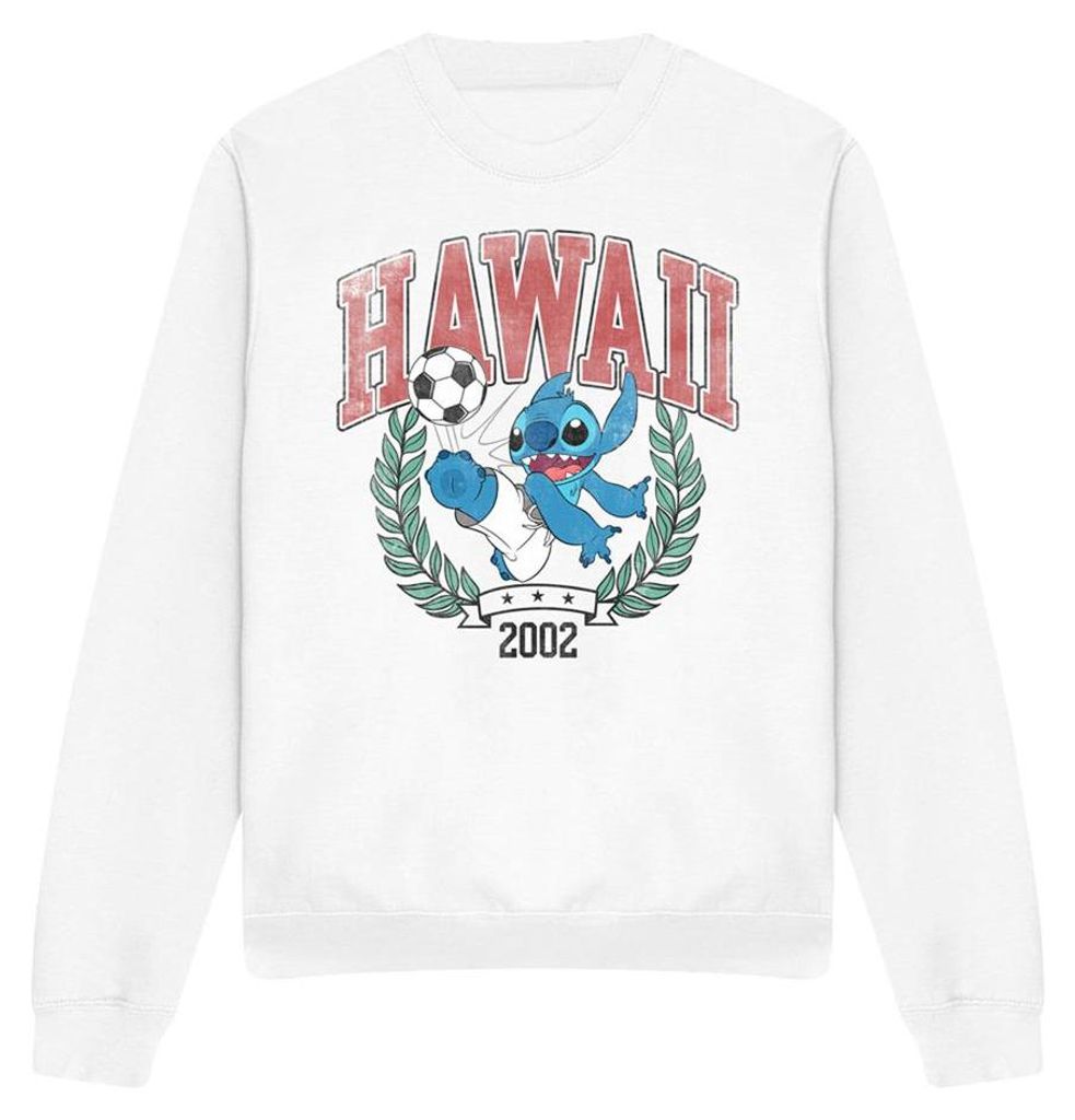 Lilo & Stitch - Sweatshirt für Herren/Damen Uni TV34754 (L) (Weiß)