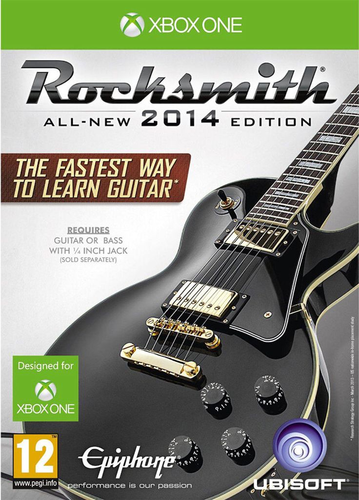 Ubisoft Rocksmith Edition 2014 + Real Tone Cable, Xbox One, T (Jugendliche)